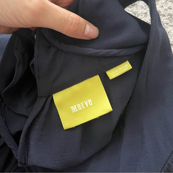 Maeve cold shoulder ruffle top size 6 - Picture 5 of 5